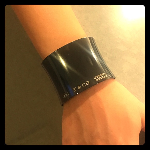 Tiffany & Co. Jewelry - TIFFANY 1837 Titanium Wide Cuff